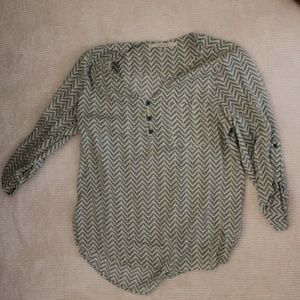 Hawthorne Green Blouse